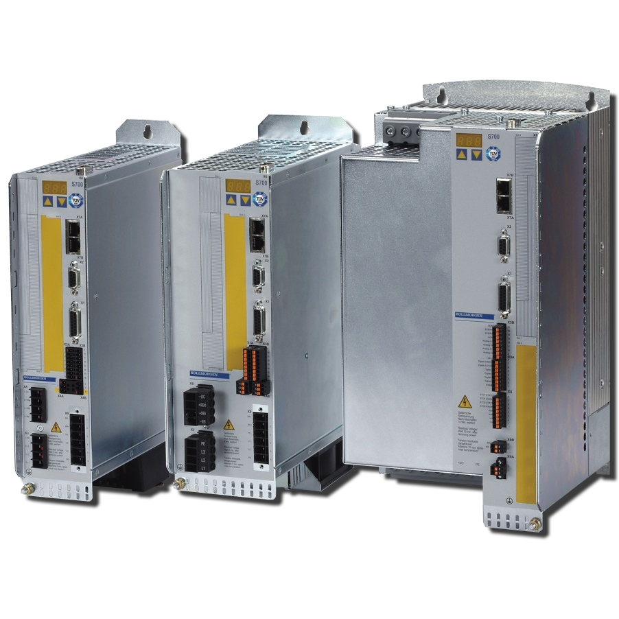 3x400Vac Servodrives from Kollmorgen, for rated phase currents up to 72Arms