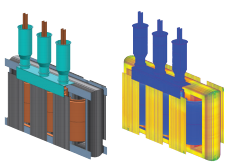 A 3-phase transformer