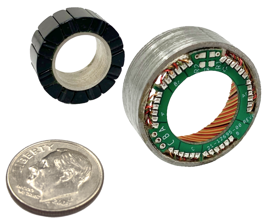 Zero cogging Miniature-Torquemotors of the LSI-25-Series
