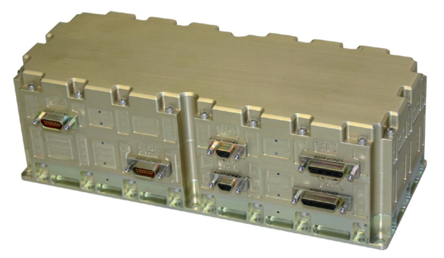 2-channel space-rated motor drive electronics designed and built by MACCON