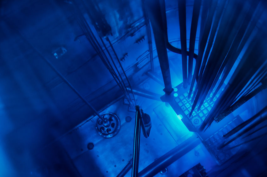 Radiation-hardened electric motors are used in handling systems for nuclear fuel rods