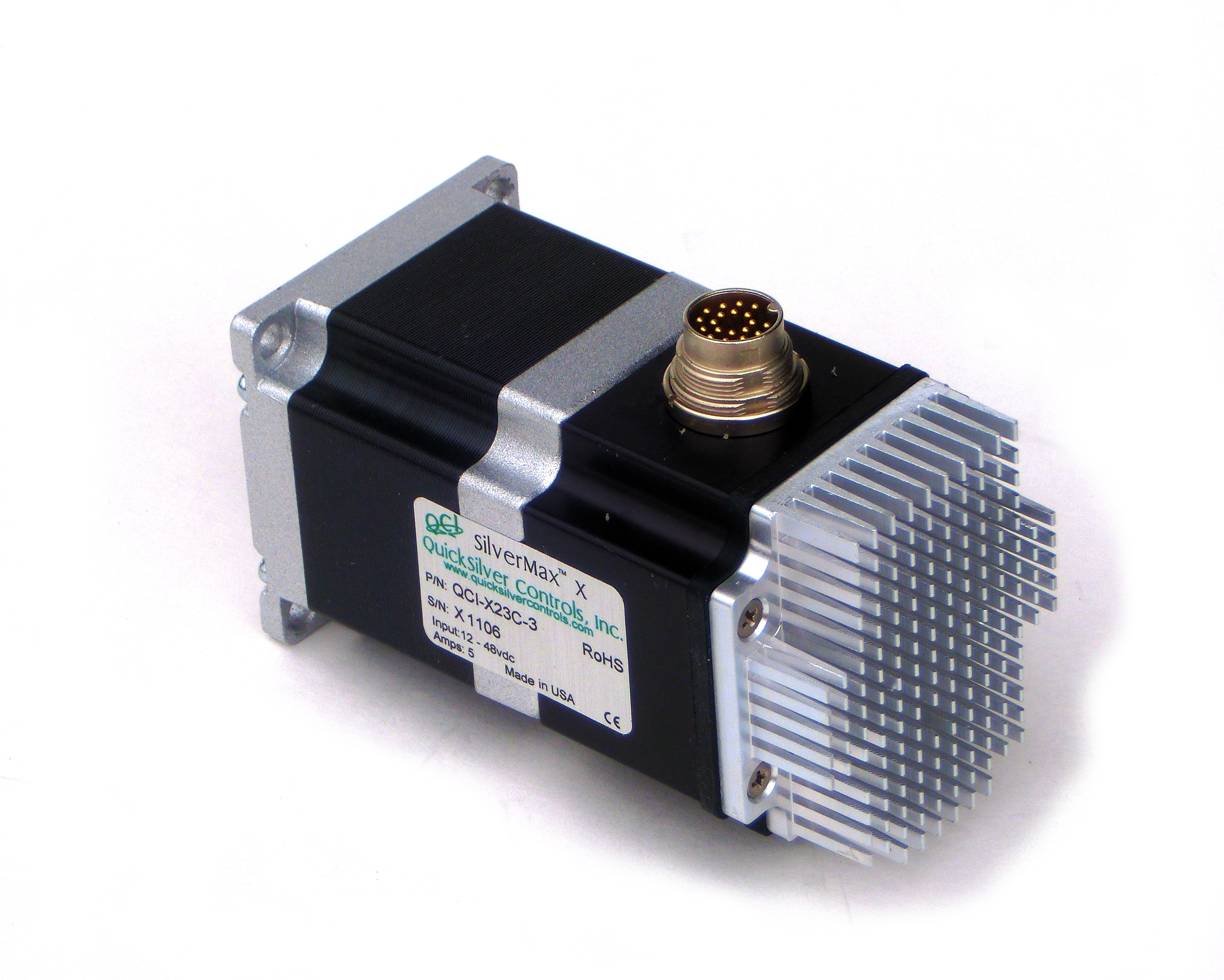 Silvermax X23C-3 (Rear view showing controller heatsink)