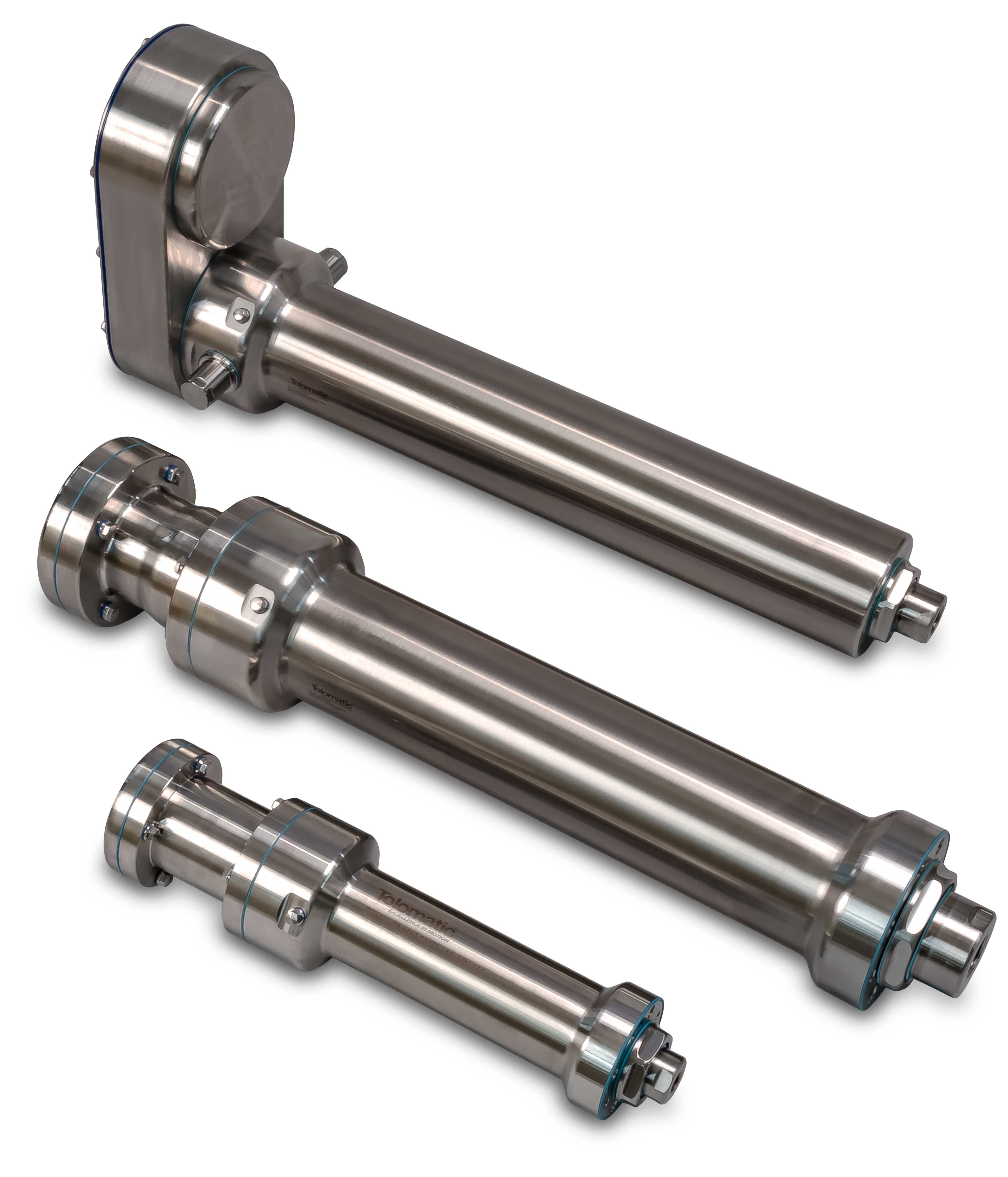 RSH series: Electric stainless steel actuators for applications in hygiene-sensitive areas