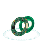 Compact Rotary Position Sensor using absolute rotary encoder technology